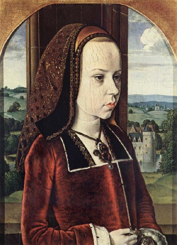 Portrait of a Young Princess, Master of Moulins